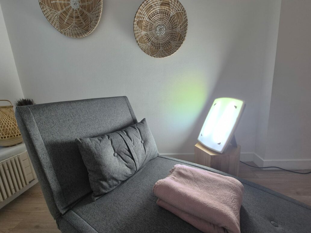 Lampe de luminothérapie - Sandrine naturopathe à Tours